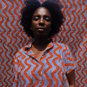 Osei Duro Bata Dress in Zig-Zag